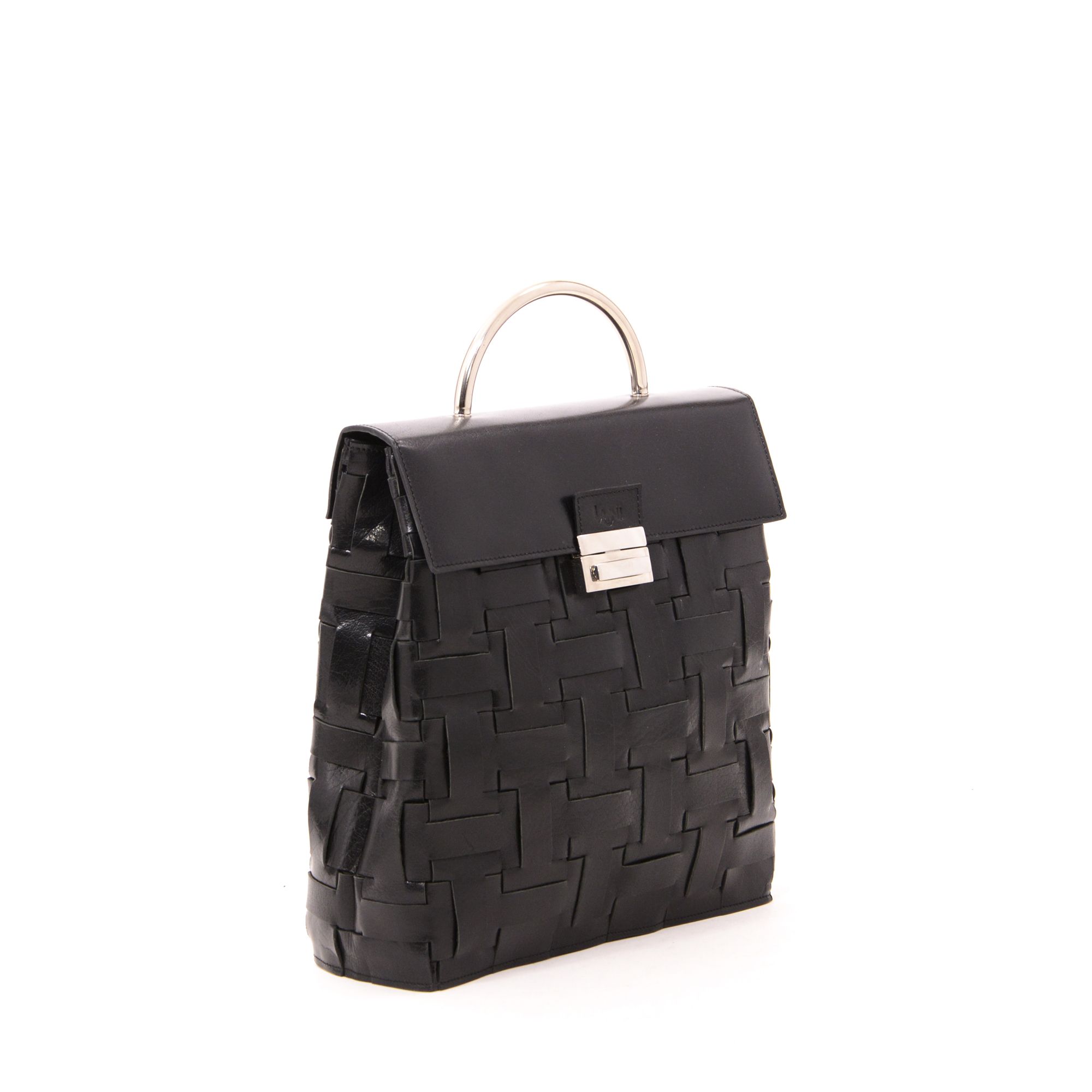 2090 -  REMAKE META HANDBAG - SHINY