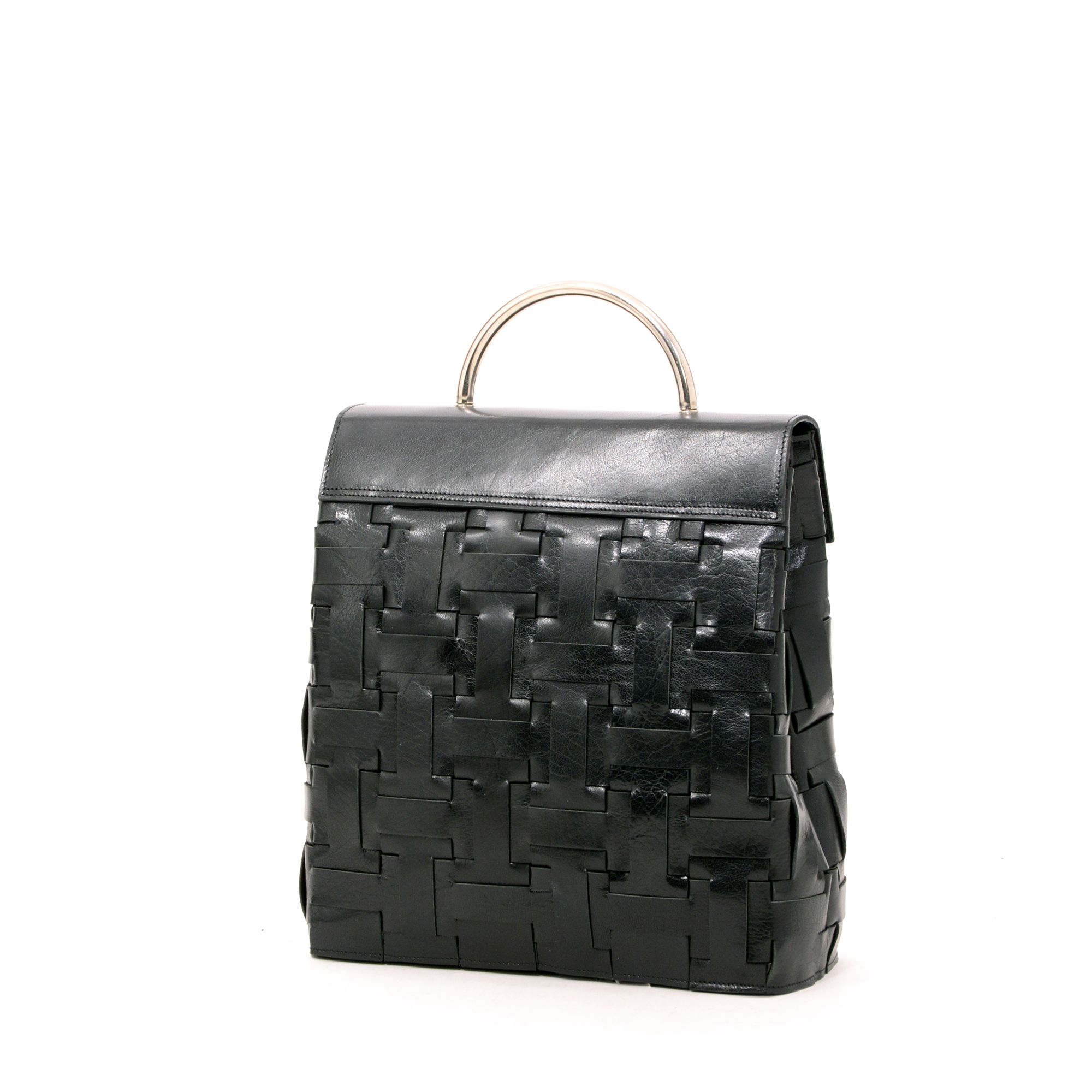 2090 -  REMAKE META HANDBAG - SHINY