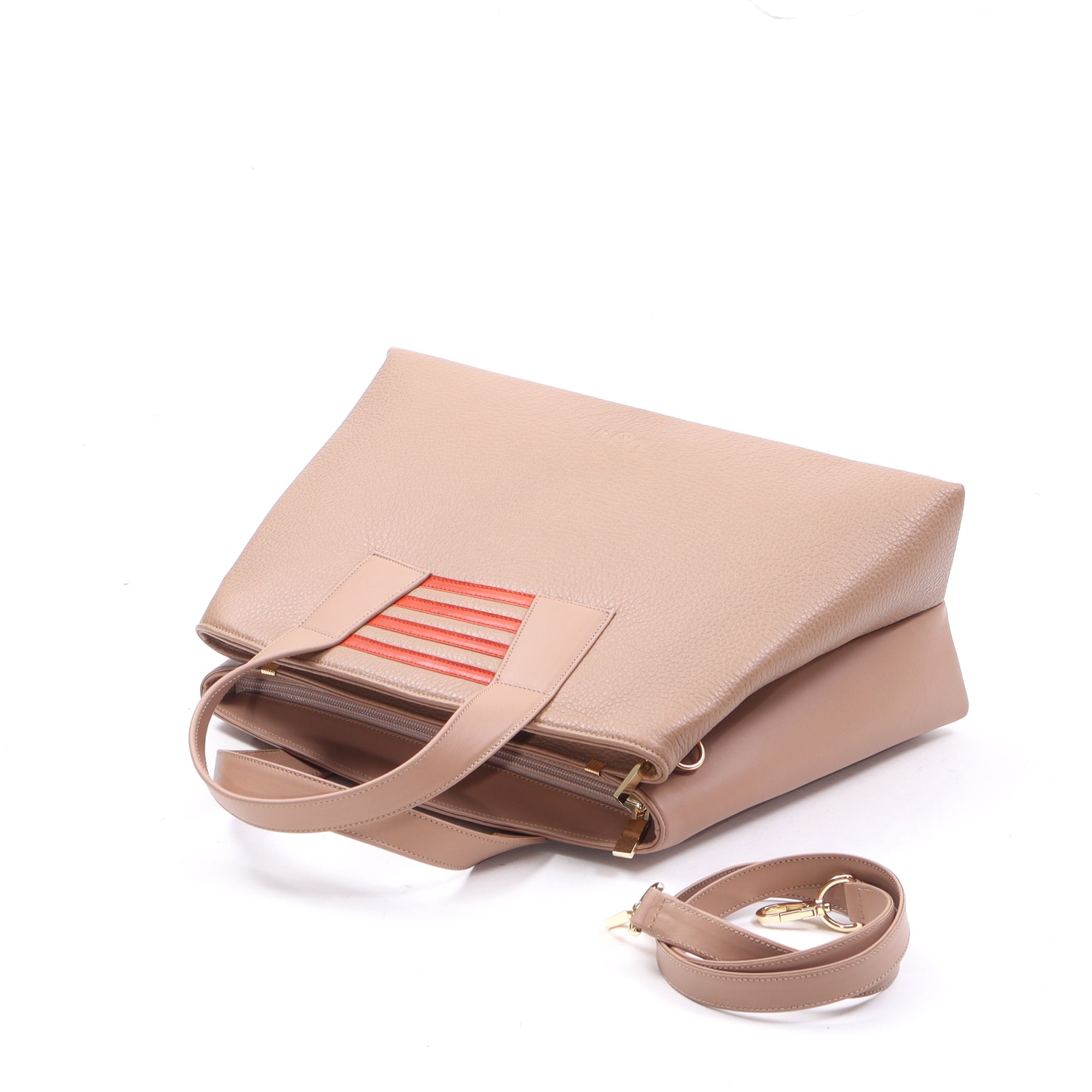 2042 KZSCS - KÉTLAP TÁSKA - KÉZIFOGÓS